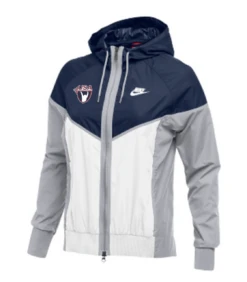 Nike Women's USA Weightlifting Windrunner Jacket - Navy/White/Grey
