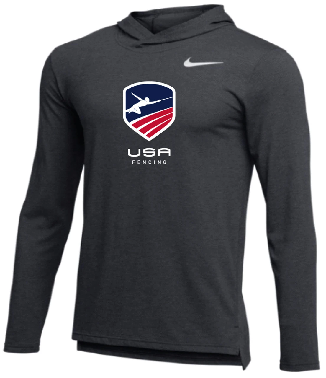 Nike Men's USA Fencing Legend Hoodie - Navy/Red/White