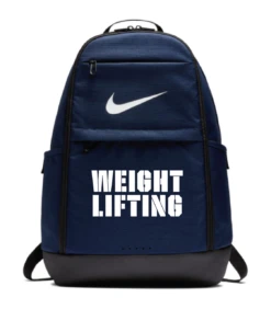 Nike Weightlifting Brasilia Backpack - Navy/White