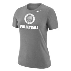 Nike Women's Volleyball Olympic Team SS Tee - Grey