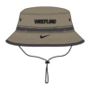 Nike Wrestling Dri-Fit Bucket Hat - Khaki/Black