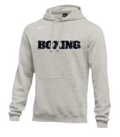 Nike Women's Boxing Shattered Club Fleece Hoodie - Grey/Black