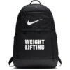 Nike Weightlifting Brasilia Backpack - Grey/White