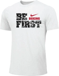 Nike Women's Boxing Be First Cotton Tee - White