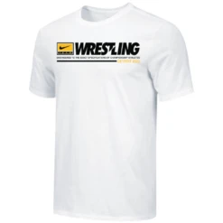 Nike Men's Wrestling Detroit Athlete Tee - Black/Gold