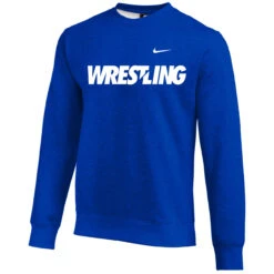 Nike Wrestling Club Men's Training Crew Royal/White