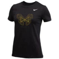 Nike Women's Dymond Guilford Butterfly Tee - Black