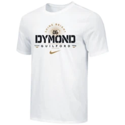 Nike Men's Dymond Guilford Shine Tee - White