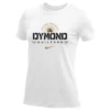 Nike Women's Dymond Guilford Shine Tee - White