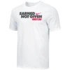Nike Men's Wrestling Earned Not Given Tee - White/Black/Red