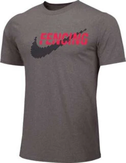 Nike Men's Fencing Rawdacious Tee - Grey