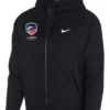 Nike Men's USA Fencing Club Fleece Full Zip Hoodie - Black