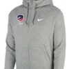 Nike Men's USA Fencing Club Fleece Full Zip Hoodie - Heather Grey