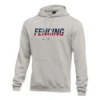 Nike Men's Fencing Club Fleece Hoodie - Grey/Red/Blue