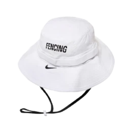 Nike Fencing Dri-Fit Bucket Hat - White/Black