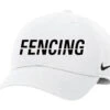 Nike Fencing L91 Adjustable Cap - White/Black