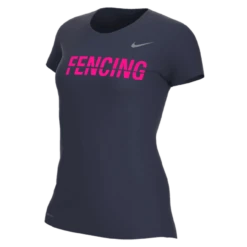 Nike Women's Fencing Legend Tee - Navy