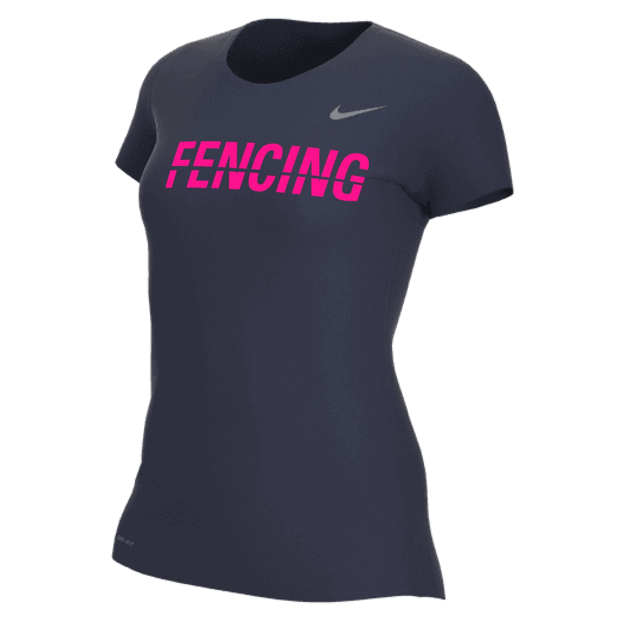 Nike Women's Fencing Legend Tee - Navy 1 Nike Women's Fencing Legend Tee - Navy