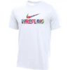 Nike Women's Wrestling Tee - Floral/White