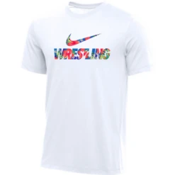 Nike Women's Wrestling Tee - Floral/White