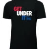Nike Women's Weightlifting Get Under It Tee - Black/Red/White/Blue