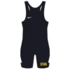 Nike Youth University Of Iowa Grappler Elite Wrestling Singlet - Black/Gold