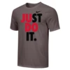 Nike Women's Judo Dri-Fit Cotton Tee - Grey