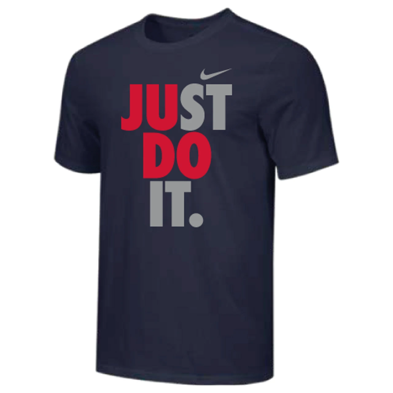 Nike Youth Judo Dri-Fit Cotton Tee -Navy 1 Nike Youth Judo Dri-Fit Cotton Tee -Navy