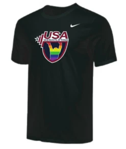 Nike Women's USA Weightlifting Pride Tee - Black