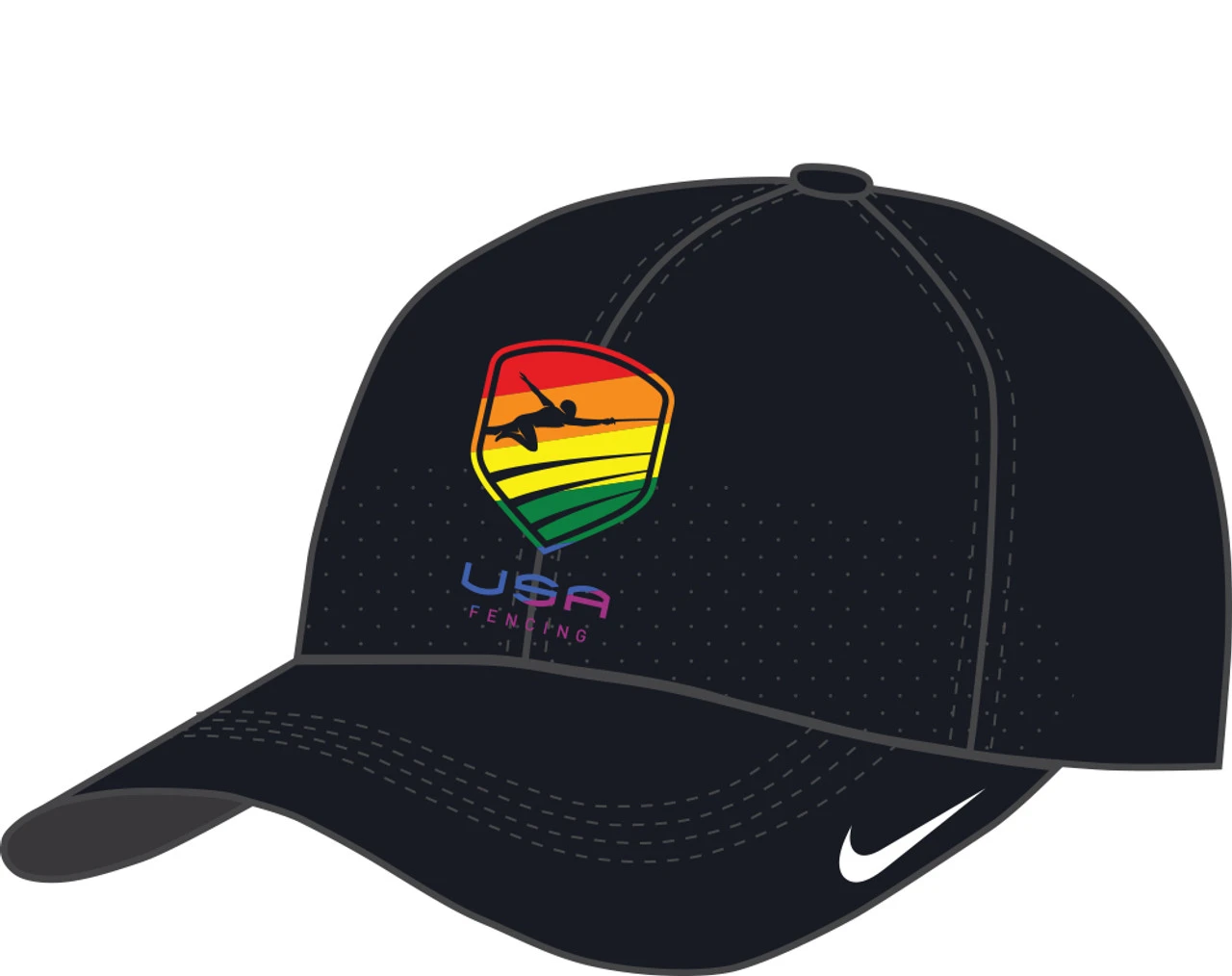 Nike USAF Pride L91 Adjustable Cap - Black