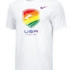 Nike Men's USA Fencing Pride Tee - White