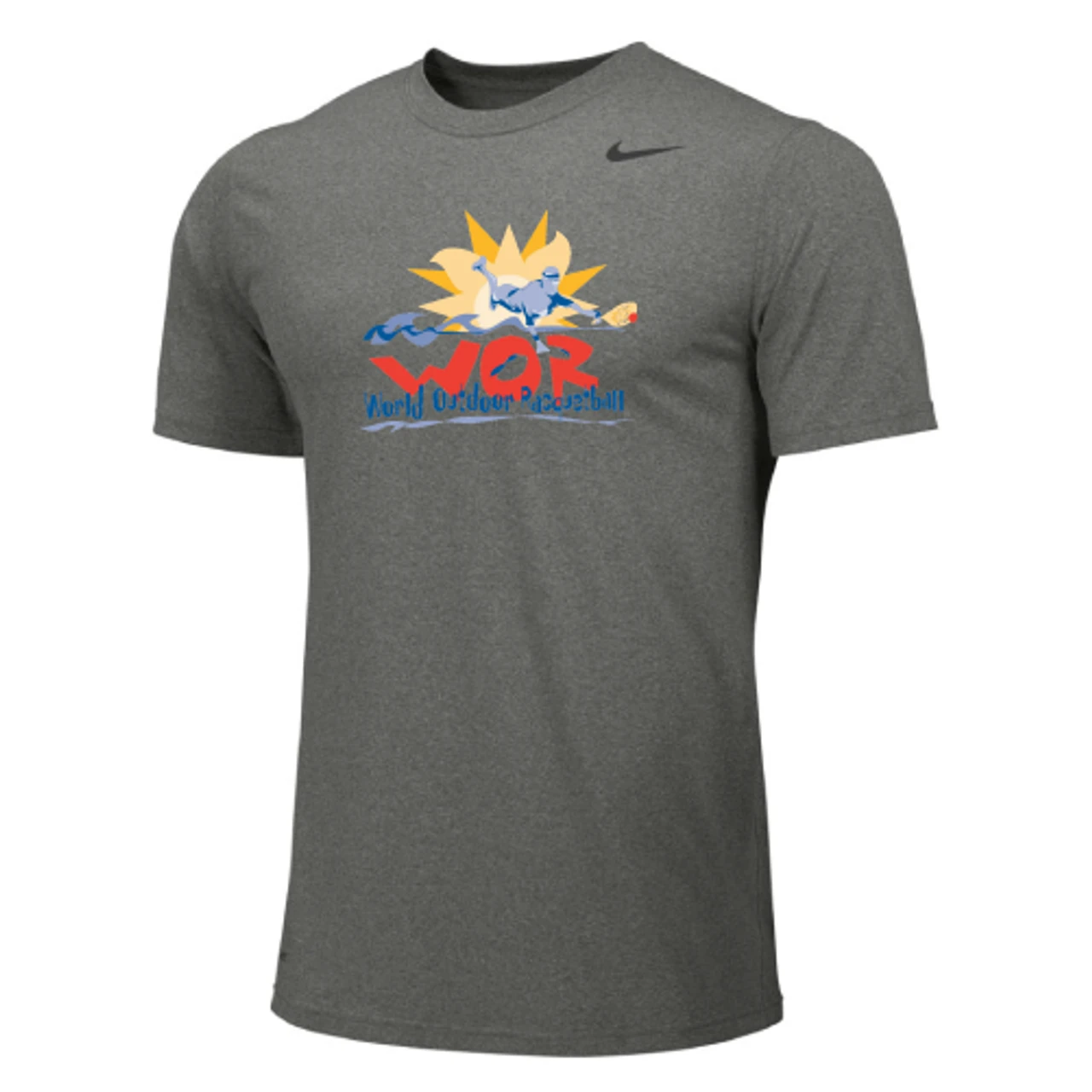 Nike Men's USA Racquetball World Outdoor Legend - Carbon Heather/Black 1 Nike Men's USA Racquetball World Outdoor Legend - Carbon Heather/Black