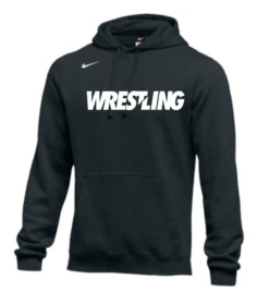 Nike Men's Wrestling Club Fleece Hoodie - Black