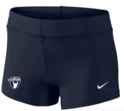 Nike Women's USA Weightlifting Performance Game Short - Navy
