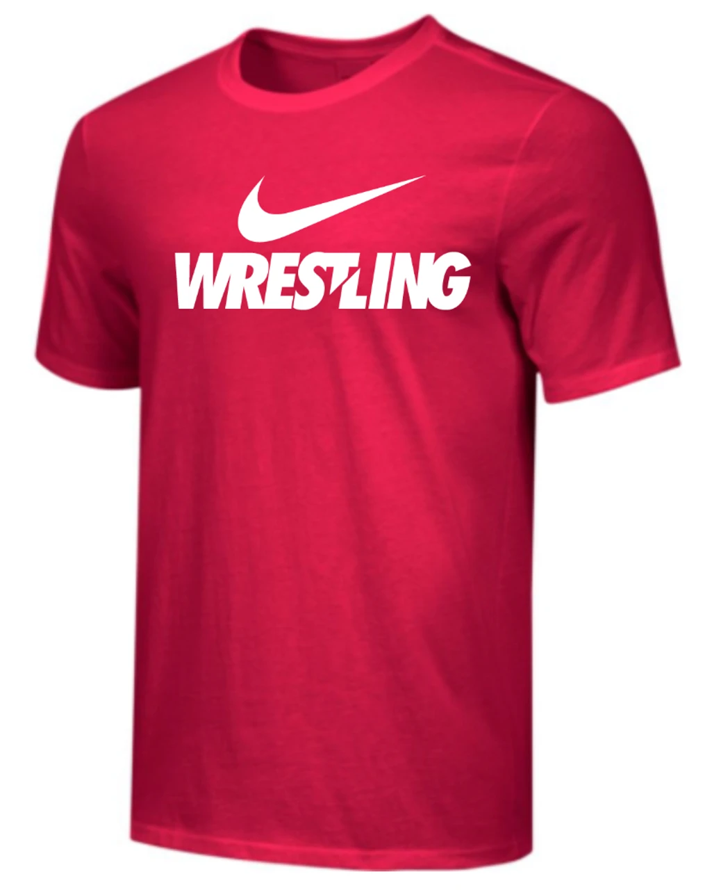 Nike Men's Wrestling Tee - Red 1 Nike Men's Wrestling Tee - Red