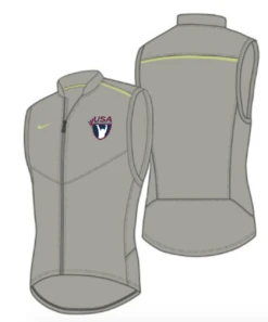 Nike Men's USA Weightlifting Performance Vest - Pewter