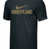 Nike Men's Wrestling Tee - Black/Gold