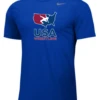 Nike Youth USA Wrestling Team Legend SS Crew - Royal