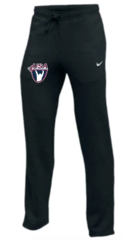 Nike Men's USA Weightlifting Club Fleece Pant - Black