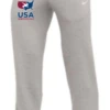 Nike Men's USA Wrestling Club Fleece Pant - Heather Grey
