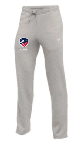 Nike Youth USA Fencing Club Fleece Pant - Heather Grey