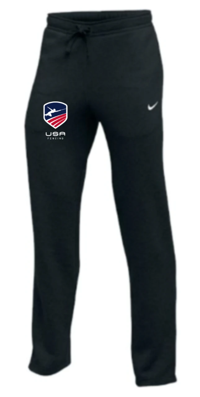Nike Men's USA Fencing Club Fleece Pant - Black 1 Nike Men's USA Fencing Club Fleece Pant - Black