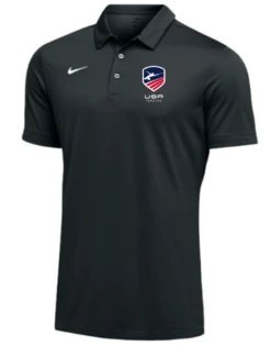 Nike Men's USA Fencing SS Polo - Black