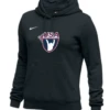 Nike Women's USA Weightlifting Club Fleece Pullover Hoodie - Black