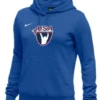 Nike Women's USA Weightlifting Club Fleece Pullover Hoodie - Royal