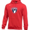 Nike Men's USA Weightlifting Club Fleece Pullover Hoodie - Scarlet
