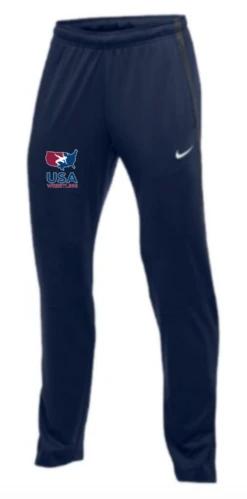 Nike Men's USA Wrestling Epic Pant - Navy/Anthracite
