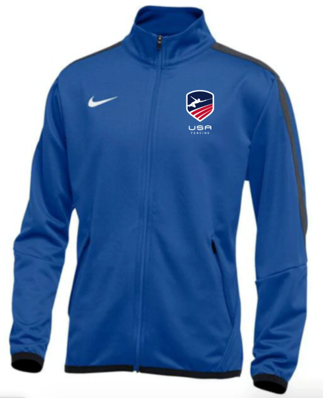 Nike Youth USA Fencing Epic Jacket - Royal 1 Nike Youth USA Fencing Epic Jacket - Royal