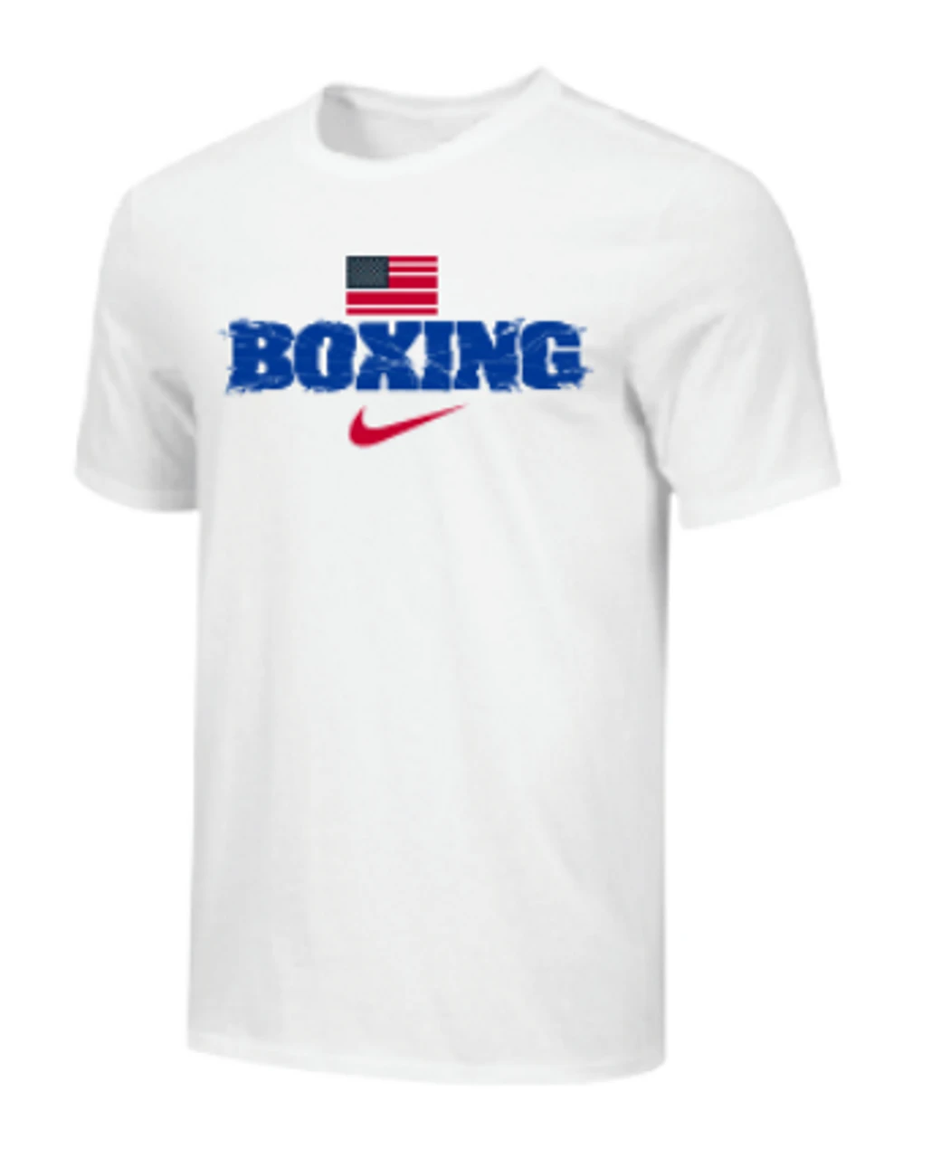 Nike Women's Boxing USA Flag Tee - White 1 Nike Women's Boxing USA Flag Tee - White