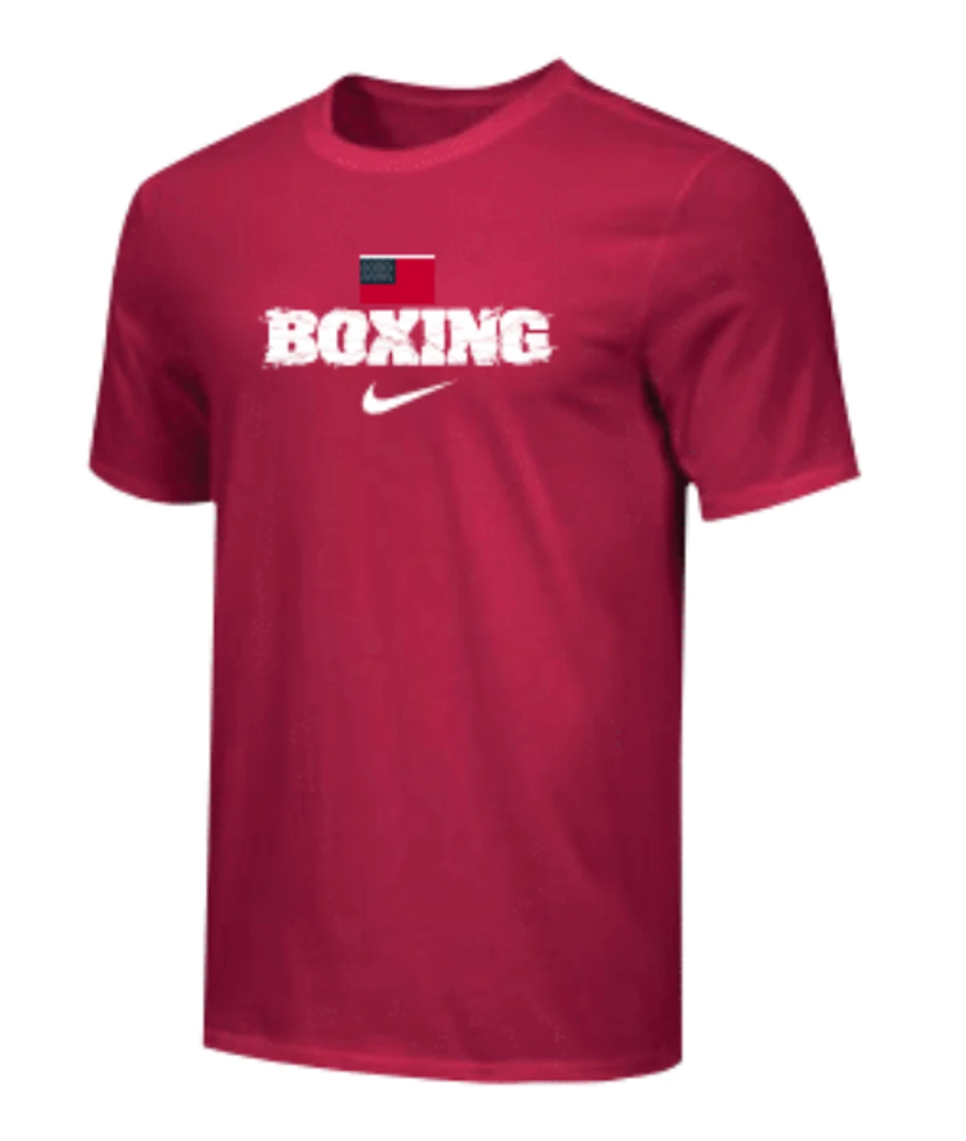 Nike Men's Boxing USA Flag Tee - Red 1 Nike Men's Boxing USA Flag Tee - Red